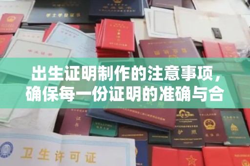威远出生证明制作的注意事项，确保每一份证明的准确与合法